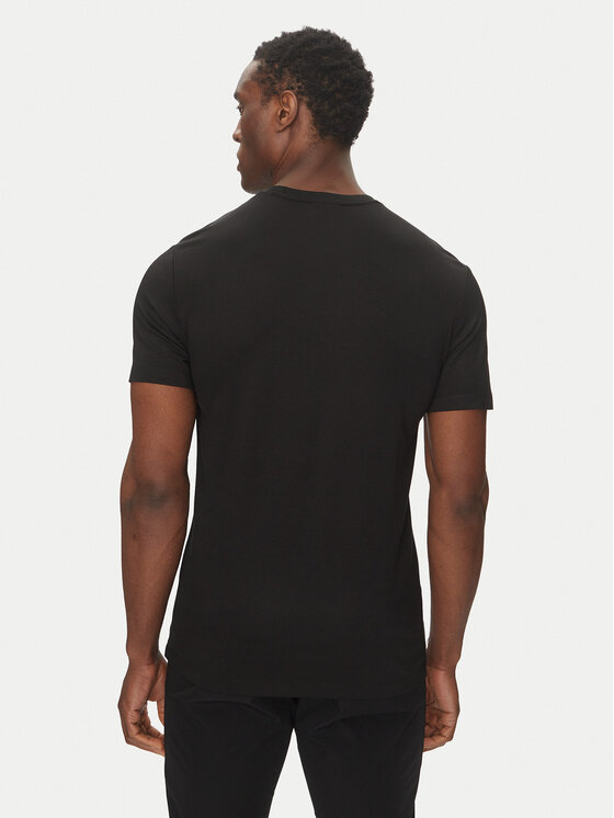 EA7 Emporio Armani EA7 Emporio Armani T-Shirt 7M000301 AF13739 UC001 Czarny Slim Fit