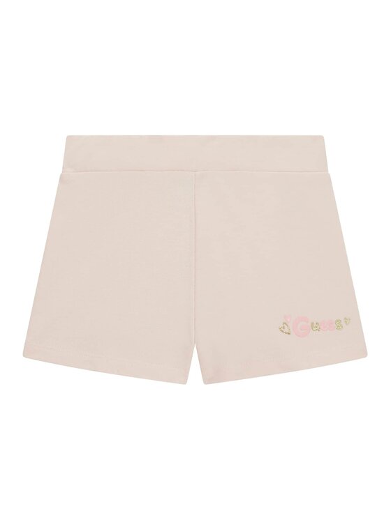 Guess Kids Guess Kids Spodnie materiałowe 172987 Różowy Regular Fit