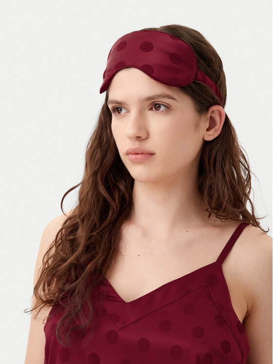Tommy Hilfiger Tommy Hilfiger Pyžamo UW0UW05551 Bordová Regular Fit