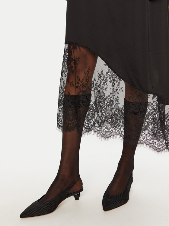 Munthe Munthe Sukienka koktajlowa 244131424444 Czarny Slim Fit