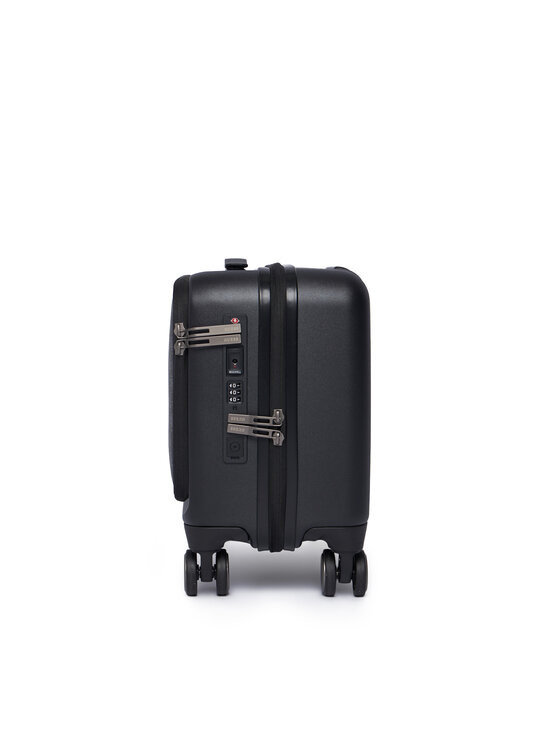 Guess Guess Самолетен куфар за ръчен багаж TMVELO P5143 Черен