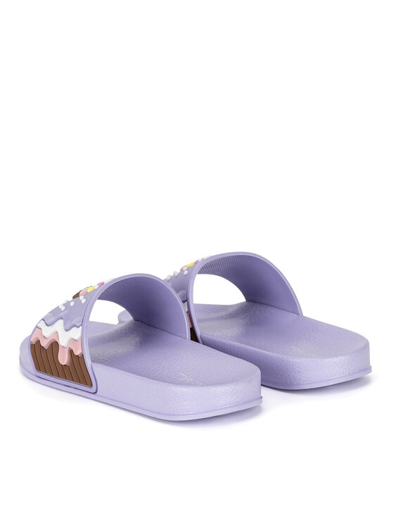 Nelli Blu Nelli Blu Klapki P4047028K Fioletowy