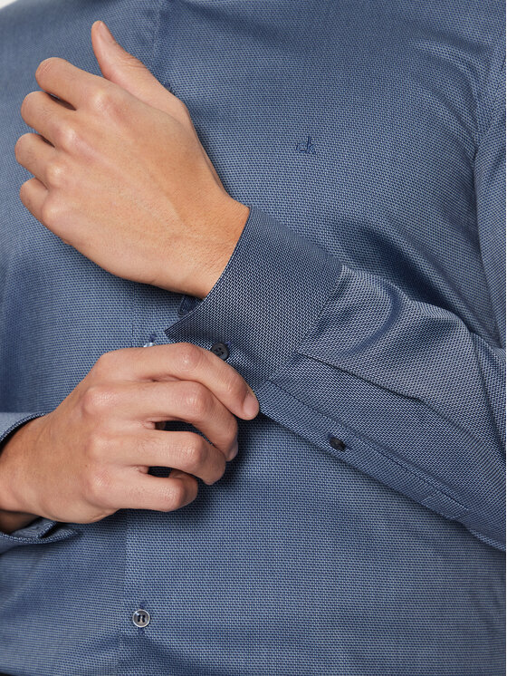 Calvin Klein Calvin Klein Koszula K10K113864 Niebieski Slim Fit