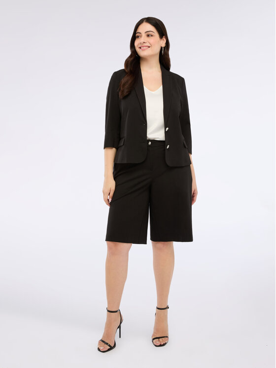 Fiorella Rubino Fiorella Rubino Giacca outdoor Q533T000216N033 Nero A-Line Fit