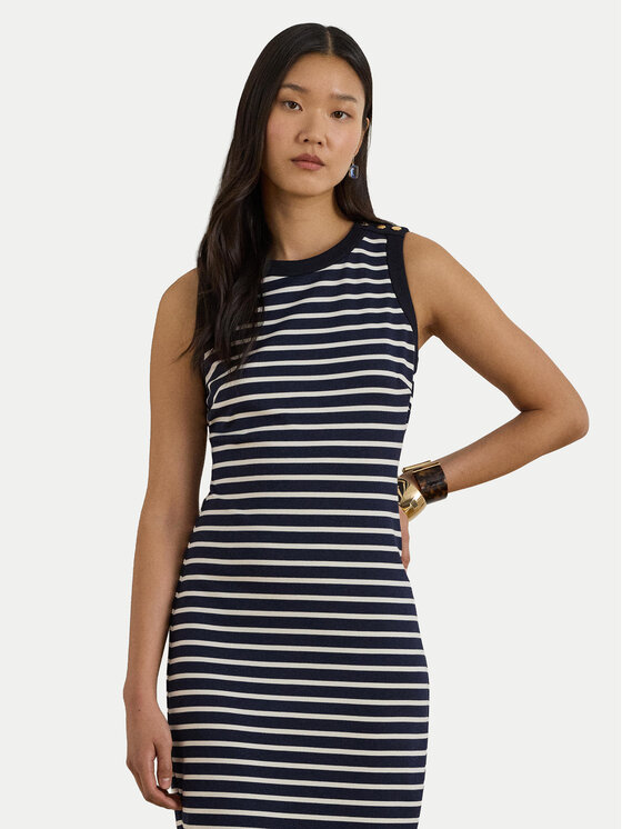 LAUREN RALPH LAUREN LAUREN RALPH LAUREN Igapäevane kleit 200P09091001 Tumesinine Slim Fit