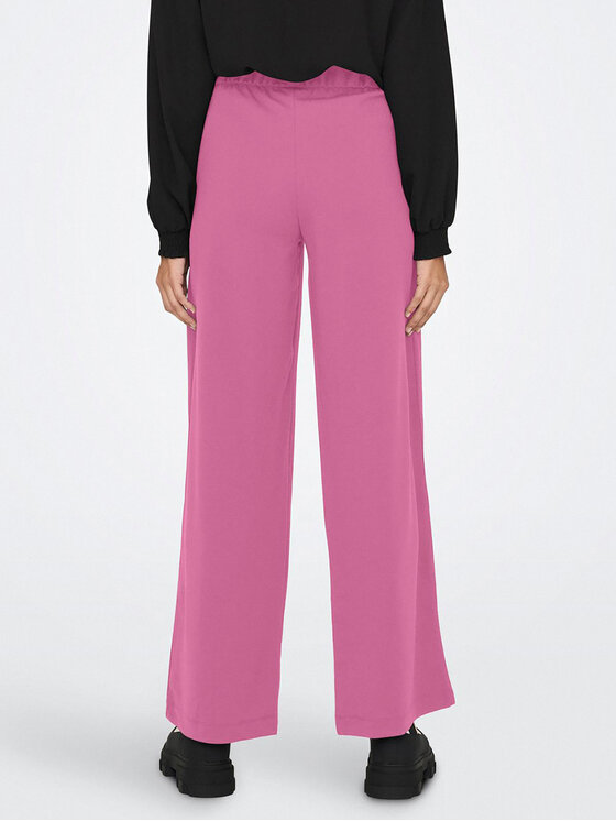 JDY JDY Medžiaginės kelnės Geggo 15208430 Rožinė Wide Leg