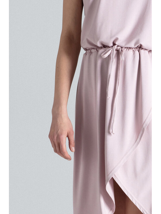 FIGL FIGL Šaty M394 Ružová Regular Fit