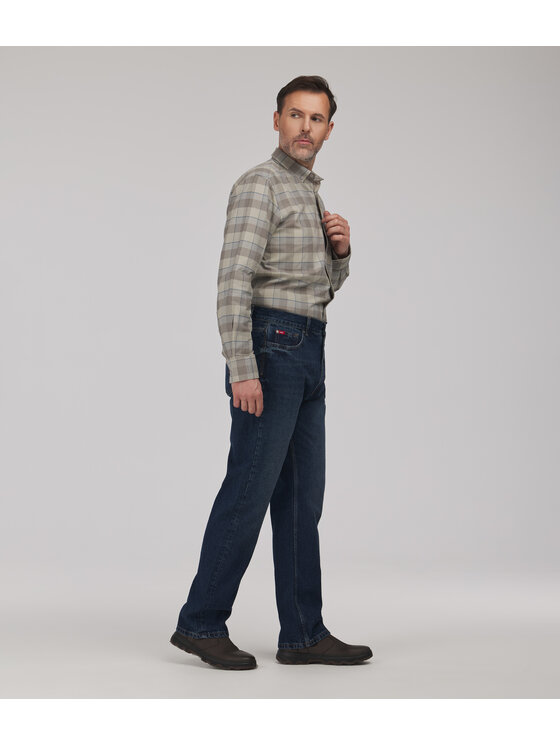 Lee Cooper Lee Cooper Jeansy AXEL Niebieski Regular Fit