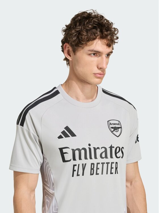 adidas adidas Koszulka techniczna 169277 Szary Slim Fit