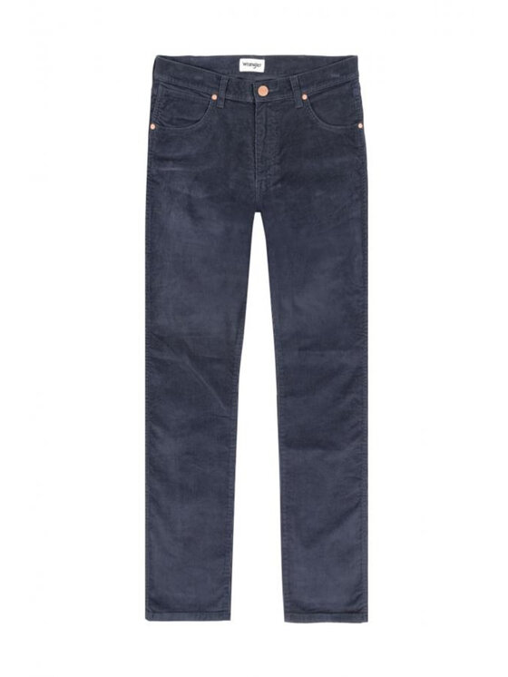 Wrangler Wrangler Spodnie materiałowe GREENSBORO Niebieski Straight Fit