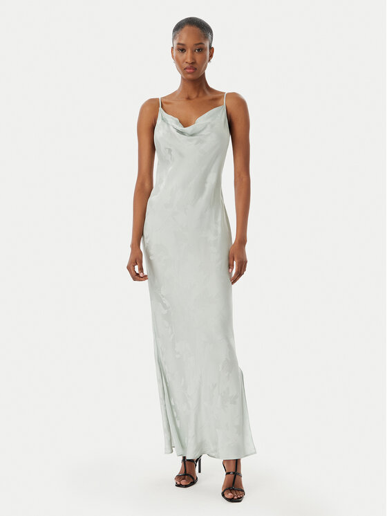 Calvin Klein Rochie de vară LV044F011G Verde deschis Regular Fit