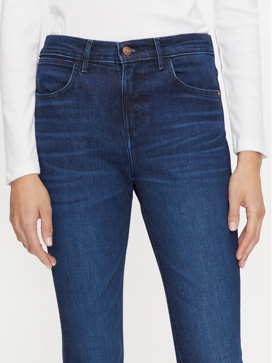 Wrangler Wrangler Traperice 112358235 Tamnoplava Skinny Fit