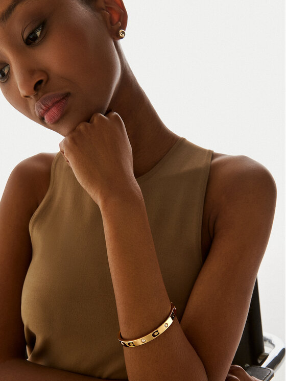 Coach Coach Armband 37440616GLD710 Goldfarben