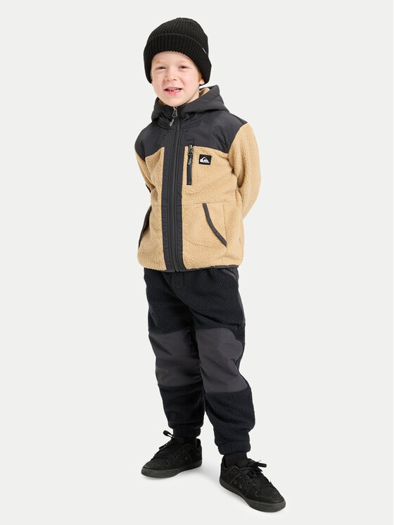 Quiksilver Quiksilver Prechodná bunda Back To S School EQKPF03012 Béžová Relaxed Fit