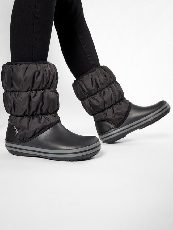 crocs bottes de neige winter puff 14614 noir