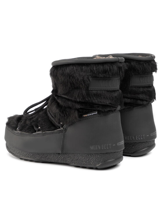 Moon Boot Moon Boot Снігоходи Monaco Low Fur Wp 2 240097001 Чорний