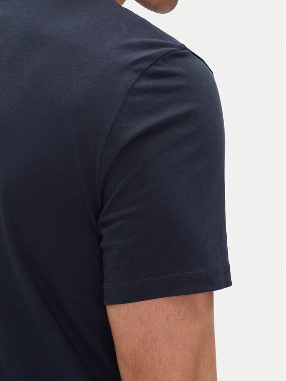 Mustang Mustang T-Shirt Austin 1016279 Σκούρο μπλε Regular Fit
