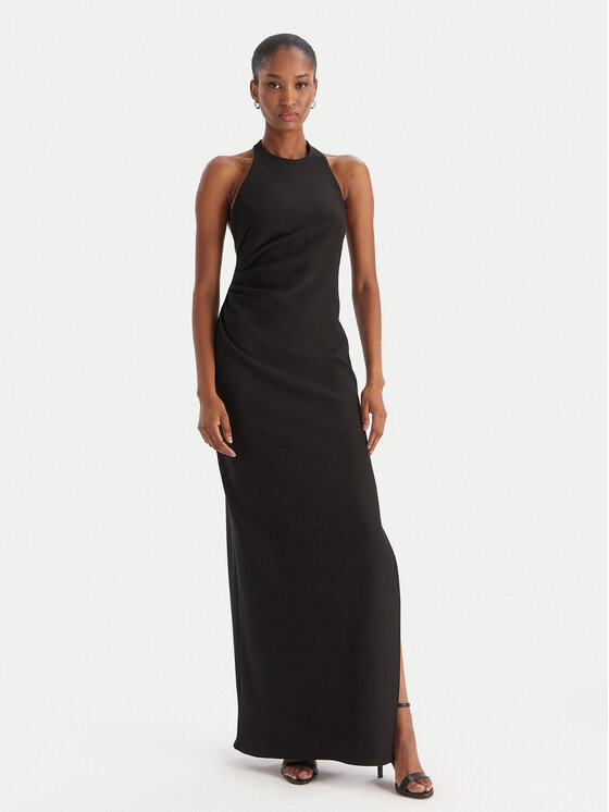 Eleh Eleh Vakarinė suknelė EFW250216 Juoda Regular Fit