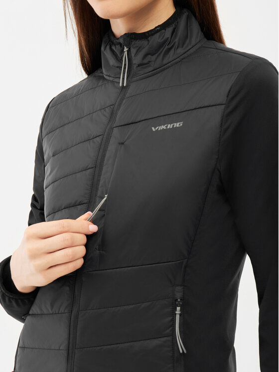 Viking Viking Kurtka softshell Zemu Lady Czarny Regular Fit
