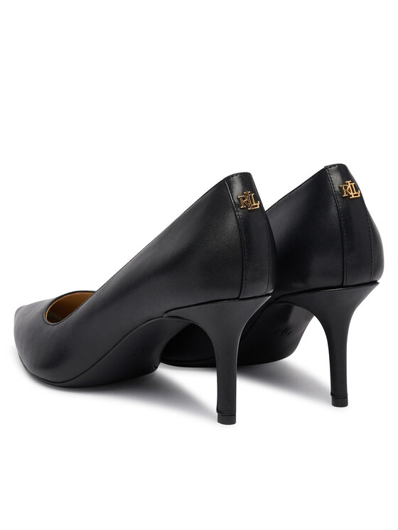 LAUREN RALPH LAUREN LAUREN RALPH LAUREN Pantofi cu toc subțire 802P09031001 Negru
