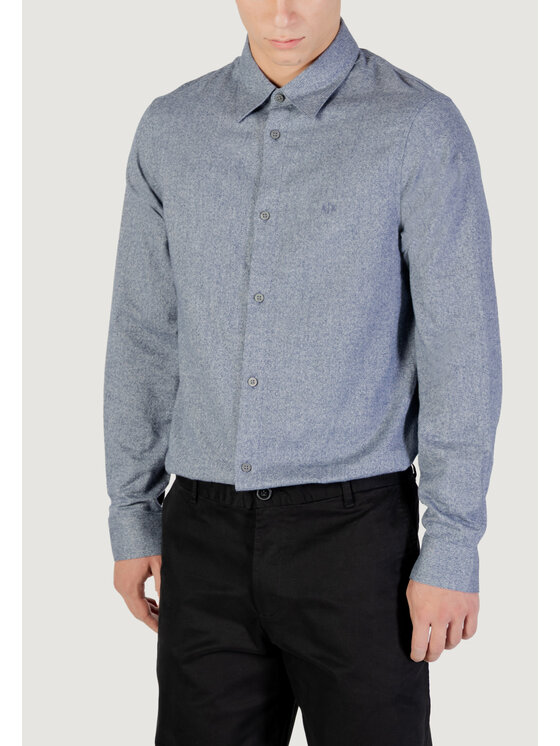 Armani Exchange Armani Exchange Camicia XM001147 AF16610 Blu Casual Fit