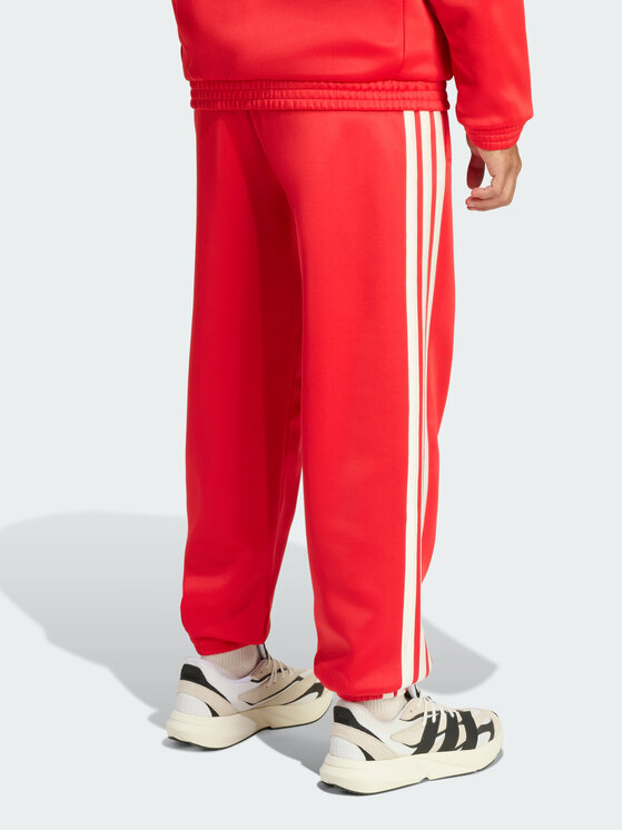 adidas adidas Spodnie dresowe 151845 Czerwony Loose Fit