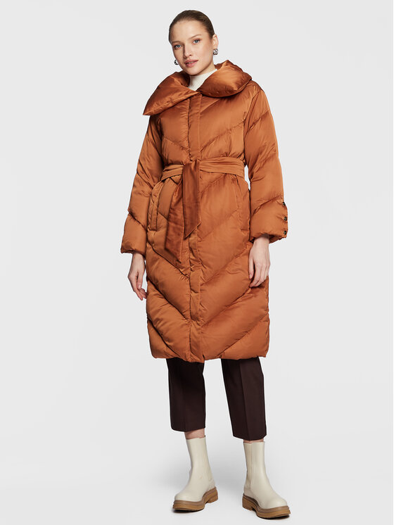 Marella Marella Μπουφάν πουπουλένιο Agnelli 34960227 Καφέ Regular Fit