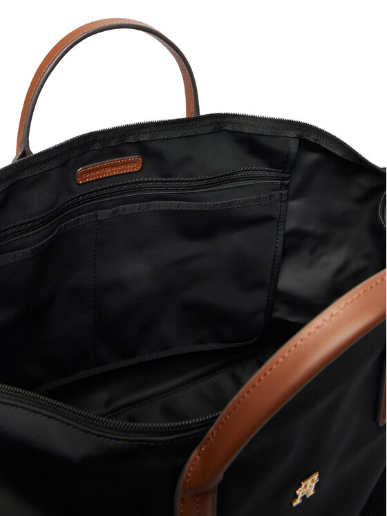 Tommy Hilfiger Tommy Hilfiger Torebka Pepette Weekender AW0AW18425 Czarny