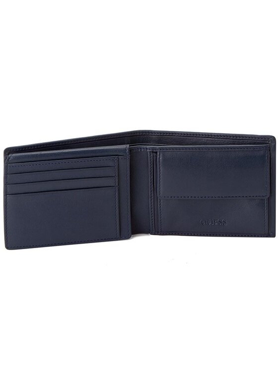 Guess Guess Portafoglio New Boston Bill SM4015 LEA24 Blu scuro