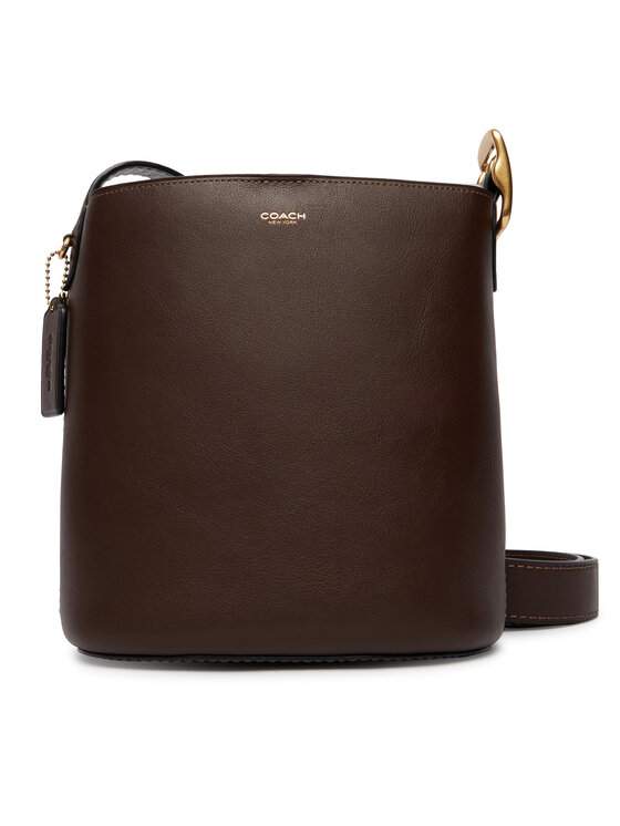 Coach Coach Kabelka Bleecker Bucket Bag 21 CCX07 Hnedá