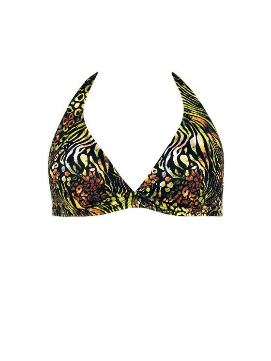Miss Lou Miss Lou Góra od bikini Ivy Safari Fashion G-ML039 Zielony