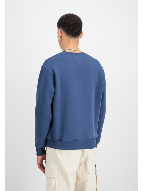 Alpha Industries Alpha Industries Mikina Basic Big Logo Sweatshirt Béžová Regular Fit