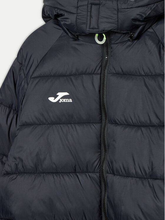Joma Joma Μπουφάν χειμωνιάτικο New Metaverse 500767 Μαύρο Regular Fit