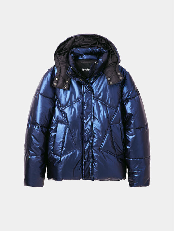 Desigual Desigual Зимно яке 23WWEW78 Син Regular Fit