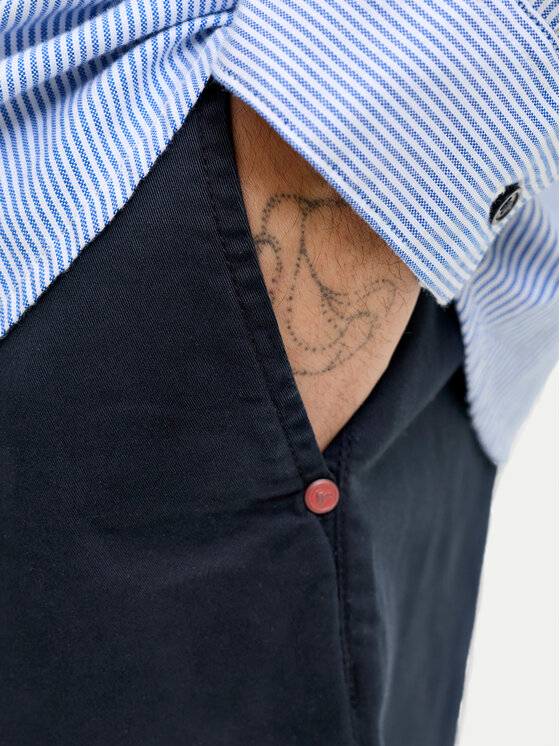 Jack & Jones Jack & Jones Auduma šorti Ace Vance 12293005 Tumši zils Regular Fit