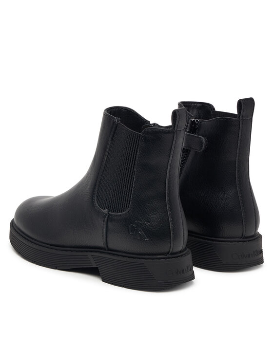 Calvin Klein Calvin Klein Polokozačky Chelsea Boot V3X5-83498-1355 S Černá