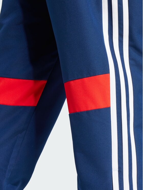adidas adidas Spodnie materiałowe 139277 Niebieski jasny Regular Fit