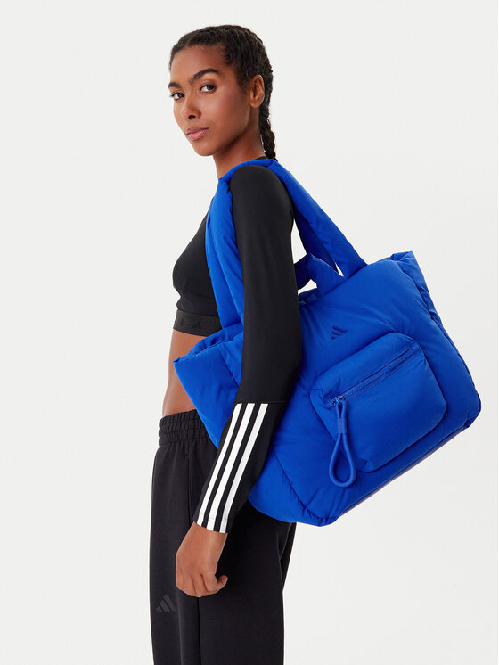 adidas adidas Ročna torba Must Haves Puffy JZ4415 Modra