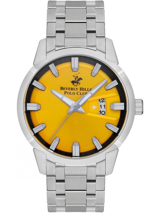 Zegarek Beverly Hills Polo Club, Żółty, BP3536X.300