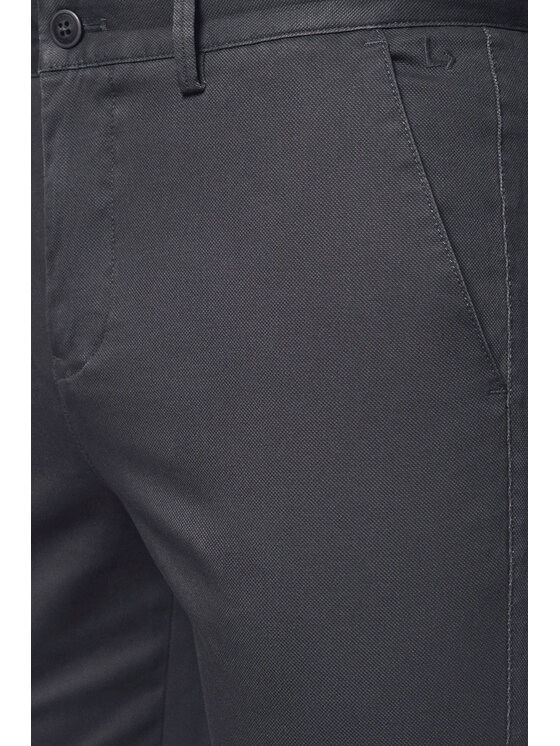 Lancerto Lancerto Chinosy Maroko SP082124000007 Szary Slim Fit