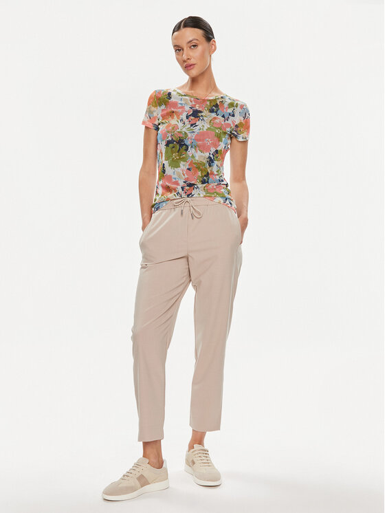 Marella Marella Hlače Dictate 2413131034 Bež Regular Fit