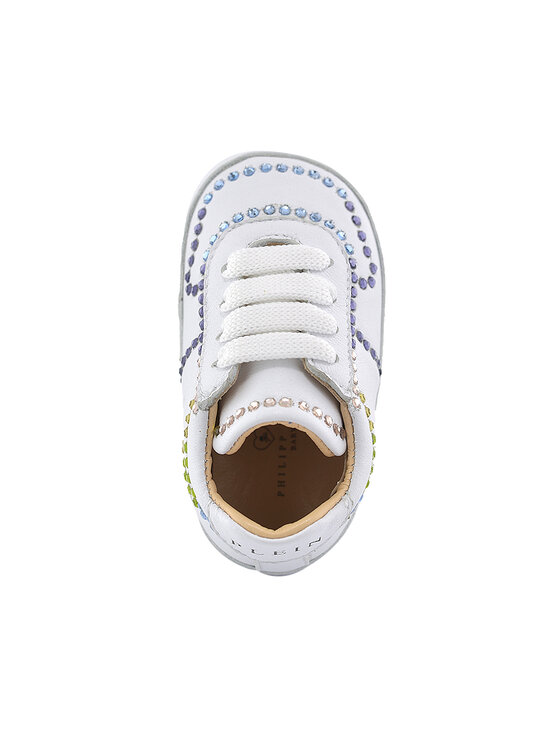PHILIPP PLEIN PHILIPP PLEIN Sneakersy 3643 Biela