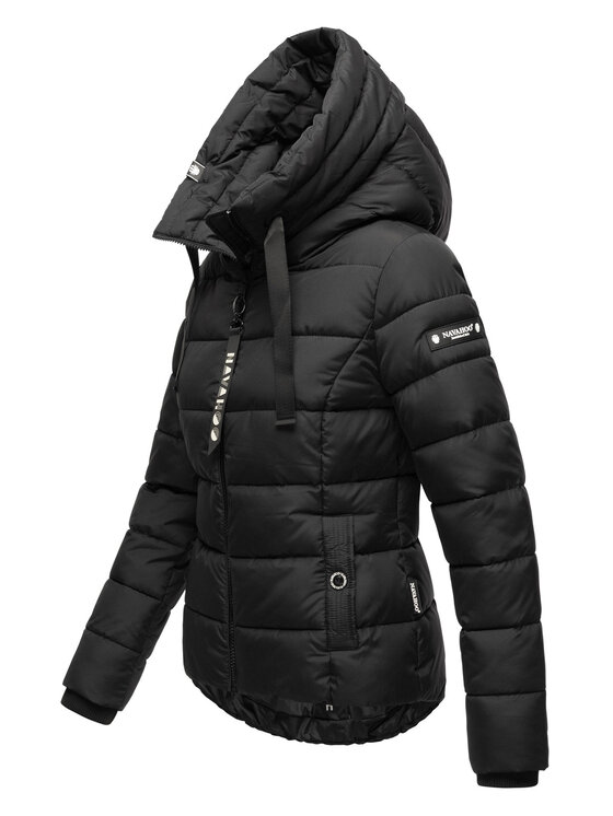 Navahoo Navahoo Kurtka zimowa Amayaa Czarny Regular Fit