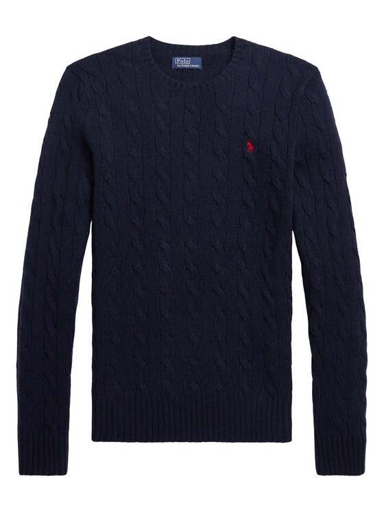 Polo Ralph Lauren Polo Ralph Lauren Пуловер 211A91216003 Тъмносин Straight Fit