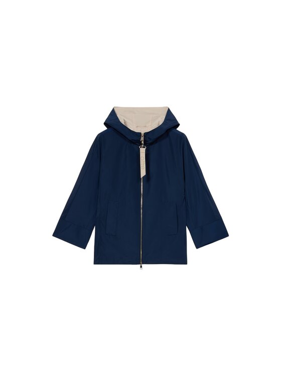 Oltre Oltre Cappotto 0049J100154N0Z4 Blu Over Fit