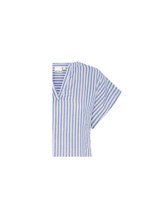 ICHI ICHI Camicia Camicia iafoxa striped Celeste Regular Fit