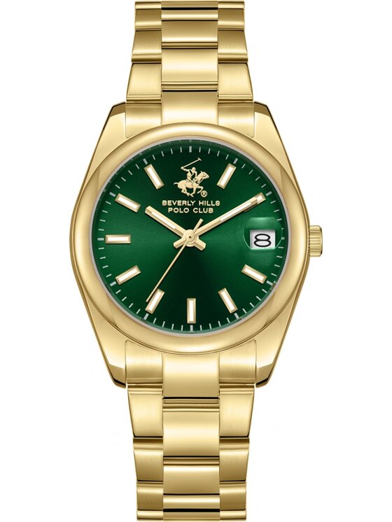 Zegarek Beverly Hills Polo Club, Zielony, BP3649X.170