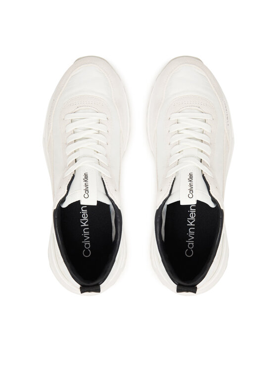 Calvin Klein Calvin Klein Sneakers Hike Runner Mg Nylon Mix YW0YW02075 Alb