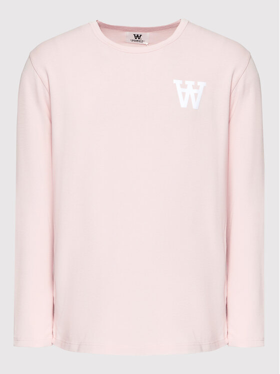 Wood Wood Wood Wood Longsleeve Mel 10295400-2323 Ροζ Regular Fit