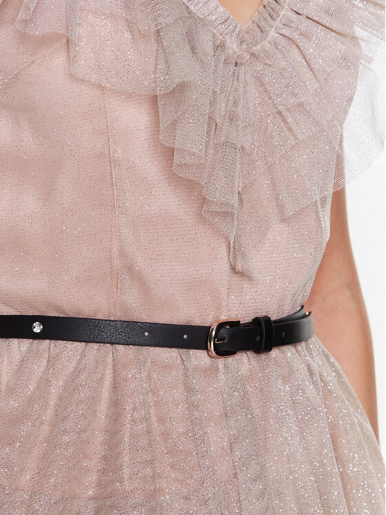 Liu Jo Liu Jo Kokteiļkleita WA3322 J4502 Bēšs Regular Fit